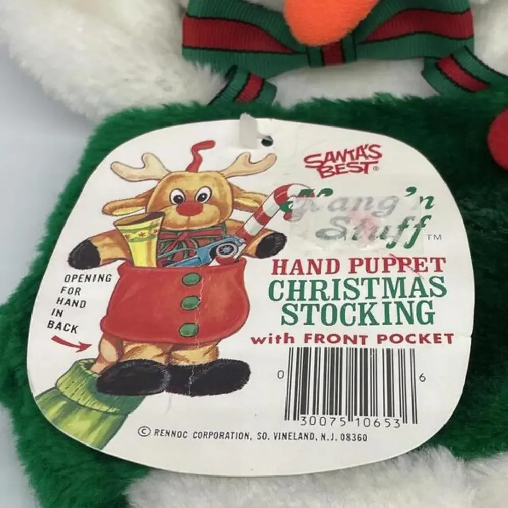 Snowman Plush Hand Puppet 15